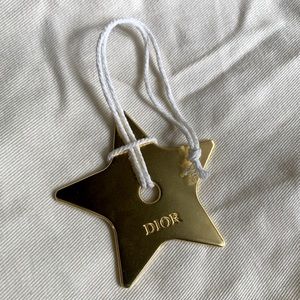 Dior Gold Star Charm